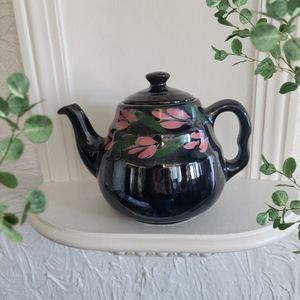 royal canadian art pottery teapot, vintage royal canadian art